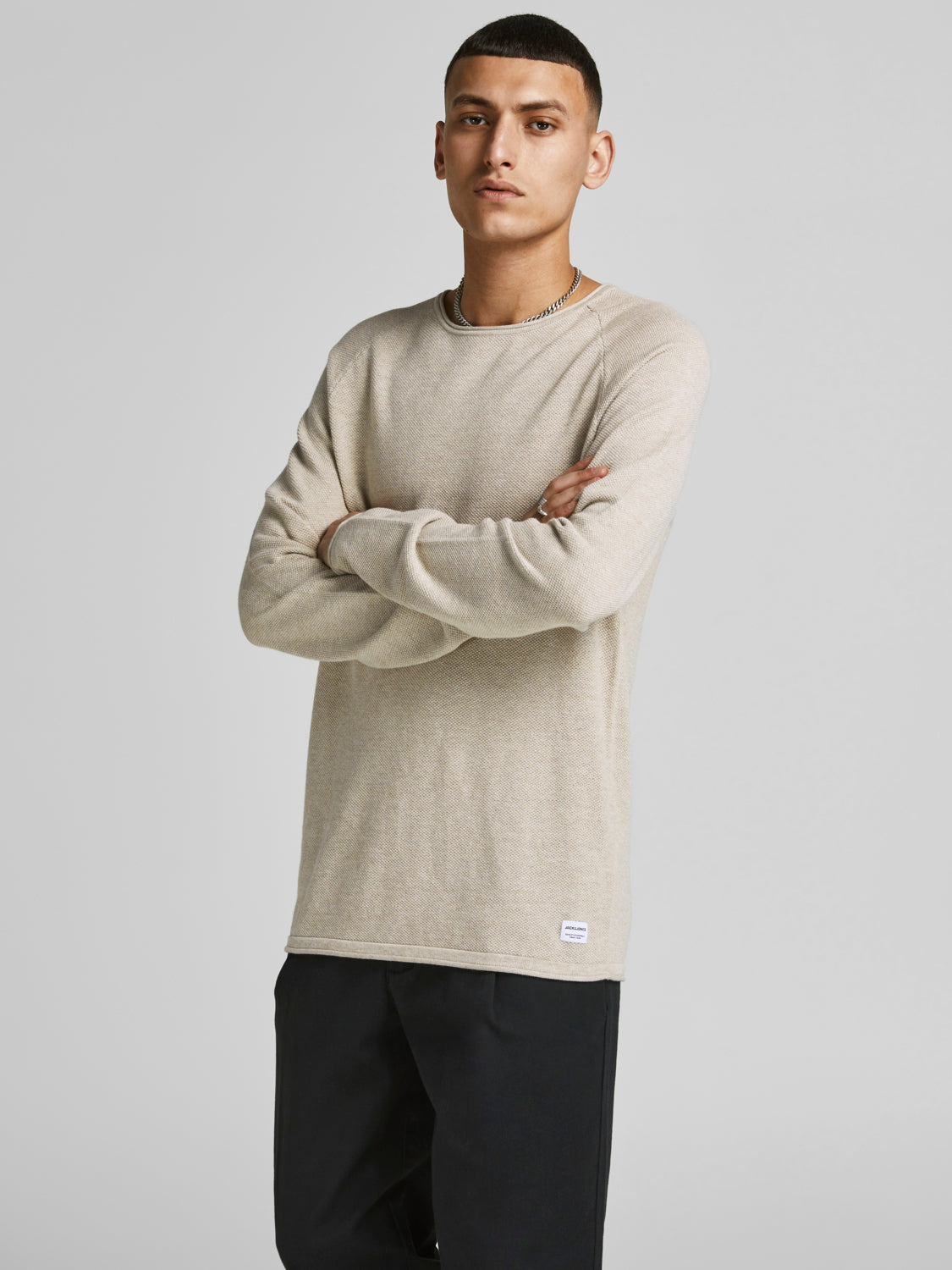 JJEHILL Pullover - Oatmeal